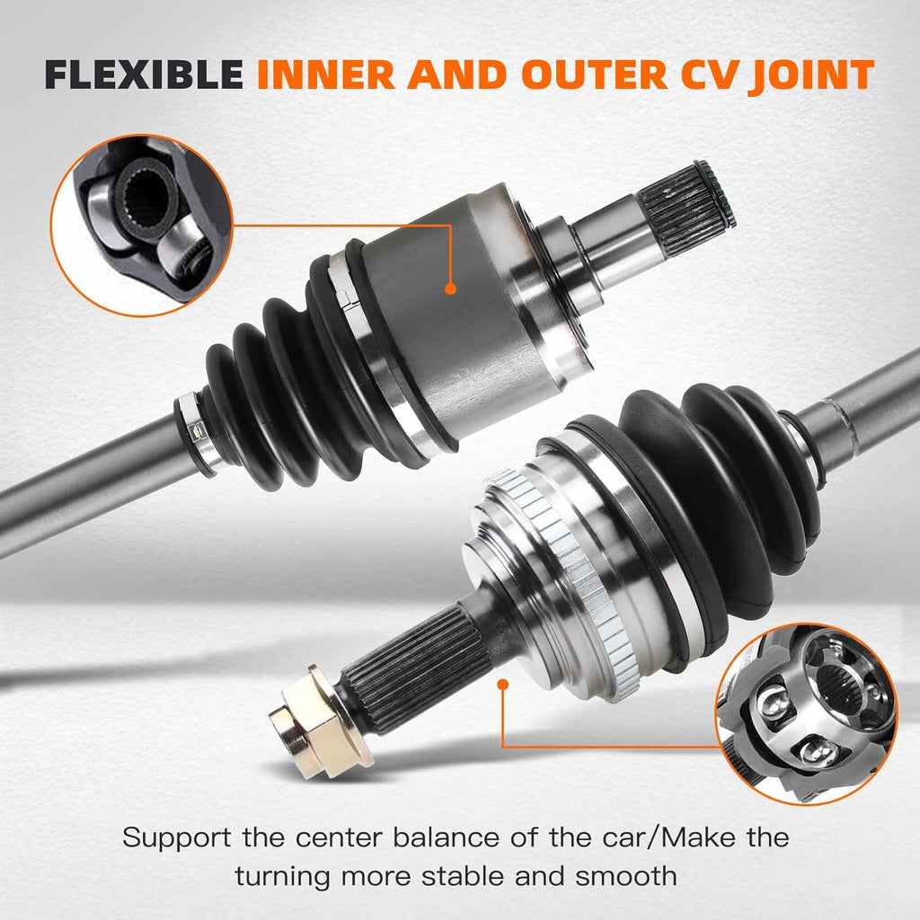CV Axle Drive Shaft Assembly Front Left Driver Side Pack of 2 F9227