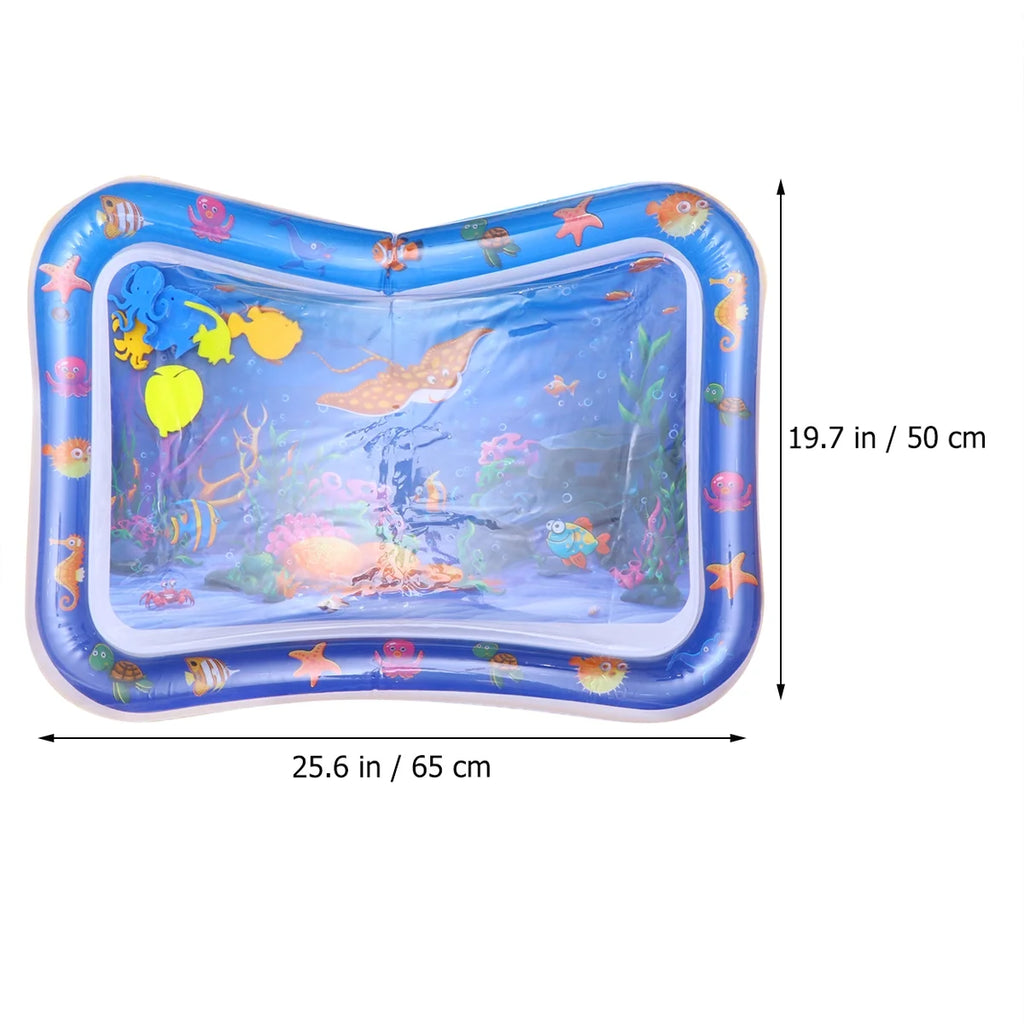 Inflatable Crawling Cushion Water Play Mat (Blue) X33694
