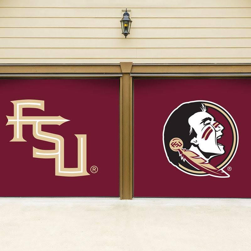 NCAA Single Garage Door Decor W6917