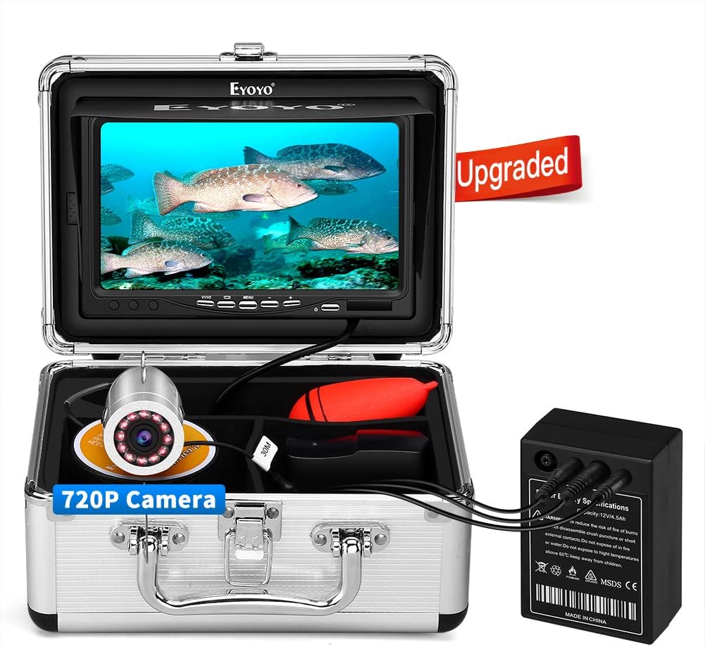 720P Underwater Fishing Camera with 7 inch Screen (15m) V359443