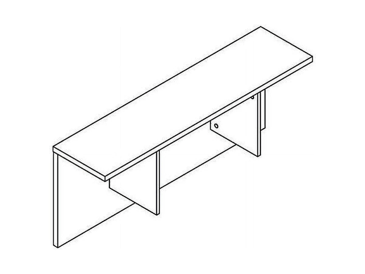 Espresso Laminate Desking O716