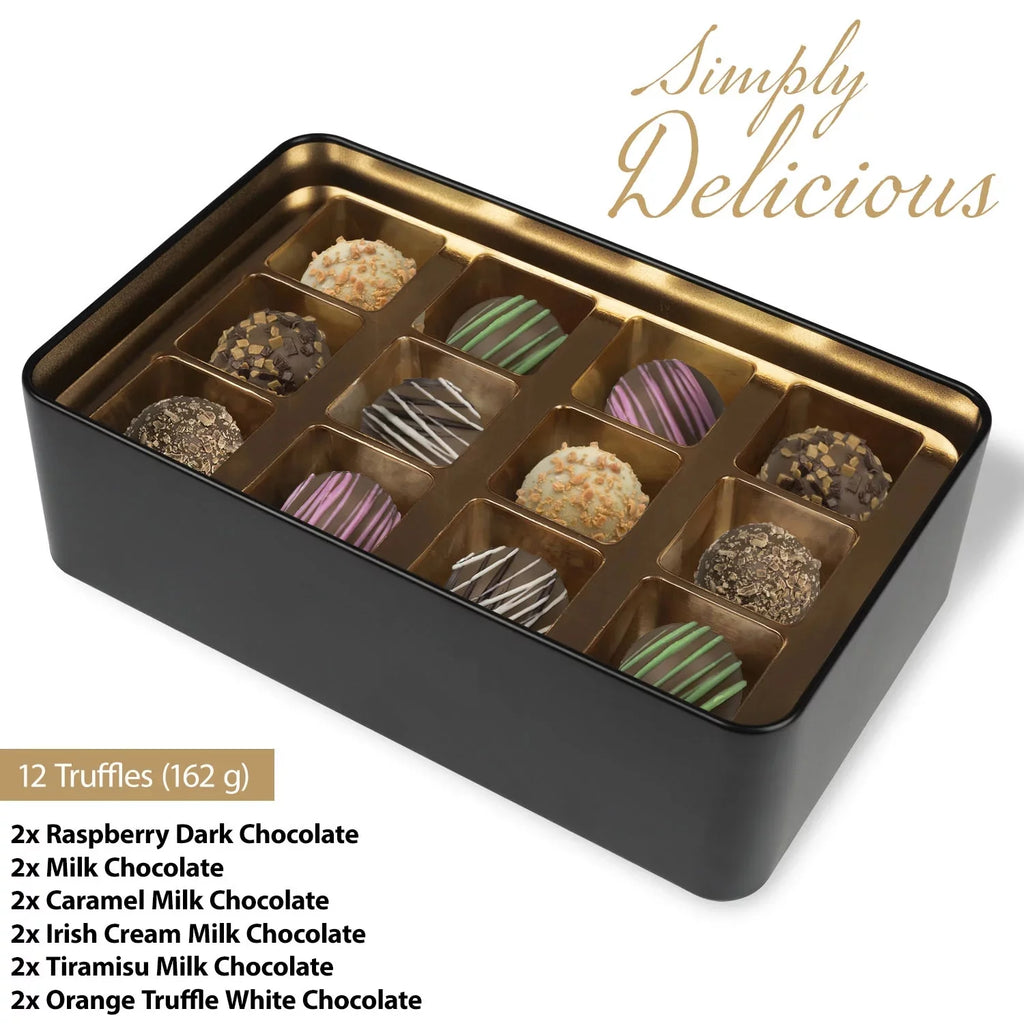 Artisan Homemade Chocolate Truffles Gift Box A201440