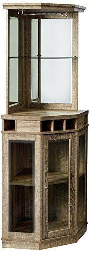 Corner Bar Unit Charcoal S819
