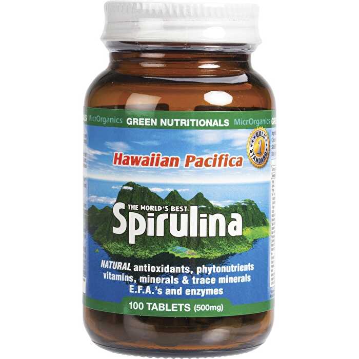 Spirulina Tablets 500mg 100 Tabs O4757