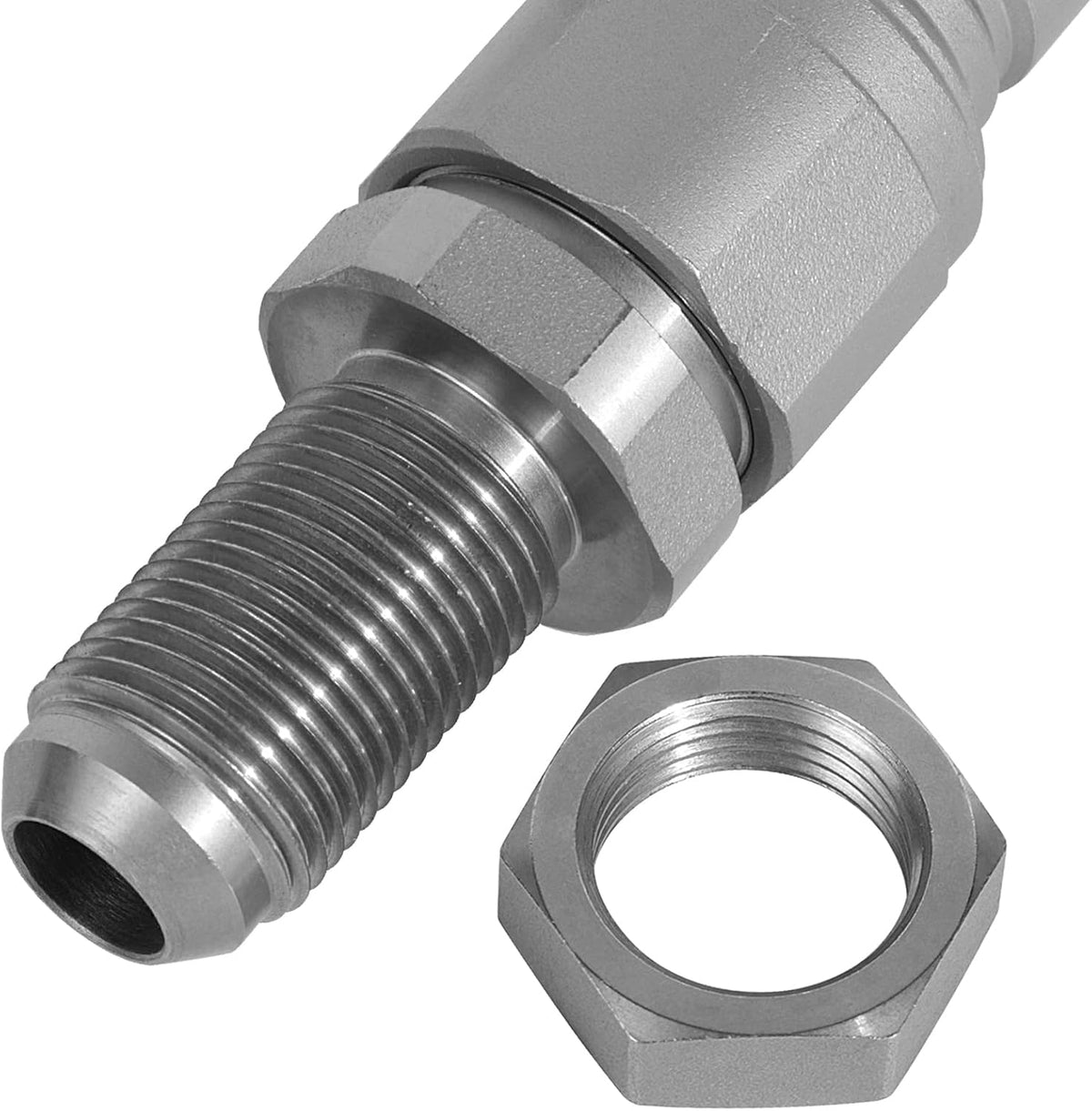 1/2" Body ISO 16028 Flat Face Hydraulic Quick Connect Couplers, 5/8″ JIC Thread, Pack of 2 Z26045