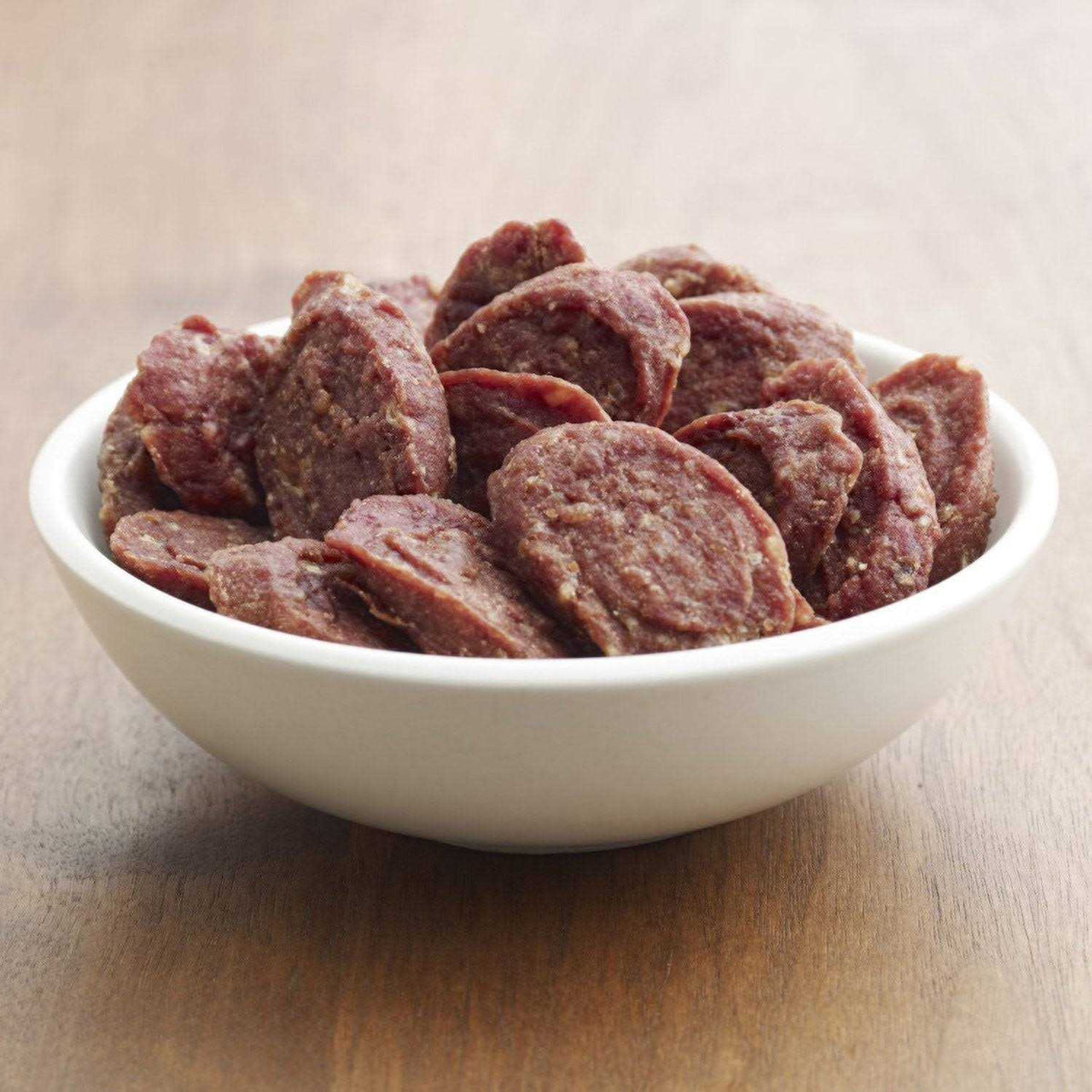 Beef Sausage Slices with Rice Dog Treats O348286