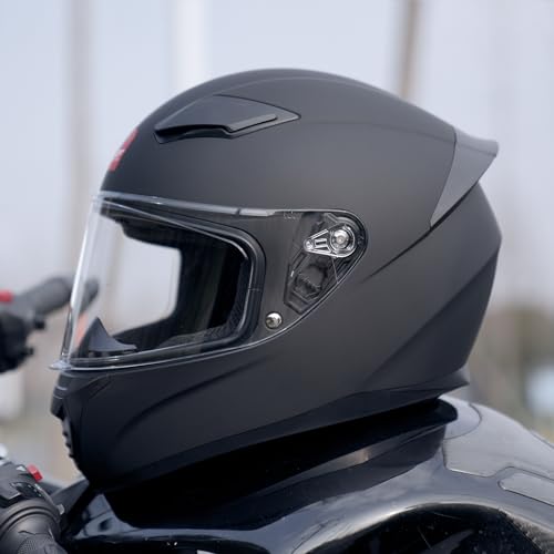 Full Face Motorcycle Helmet with Visor H3566