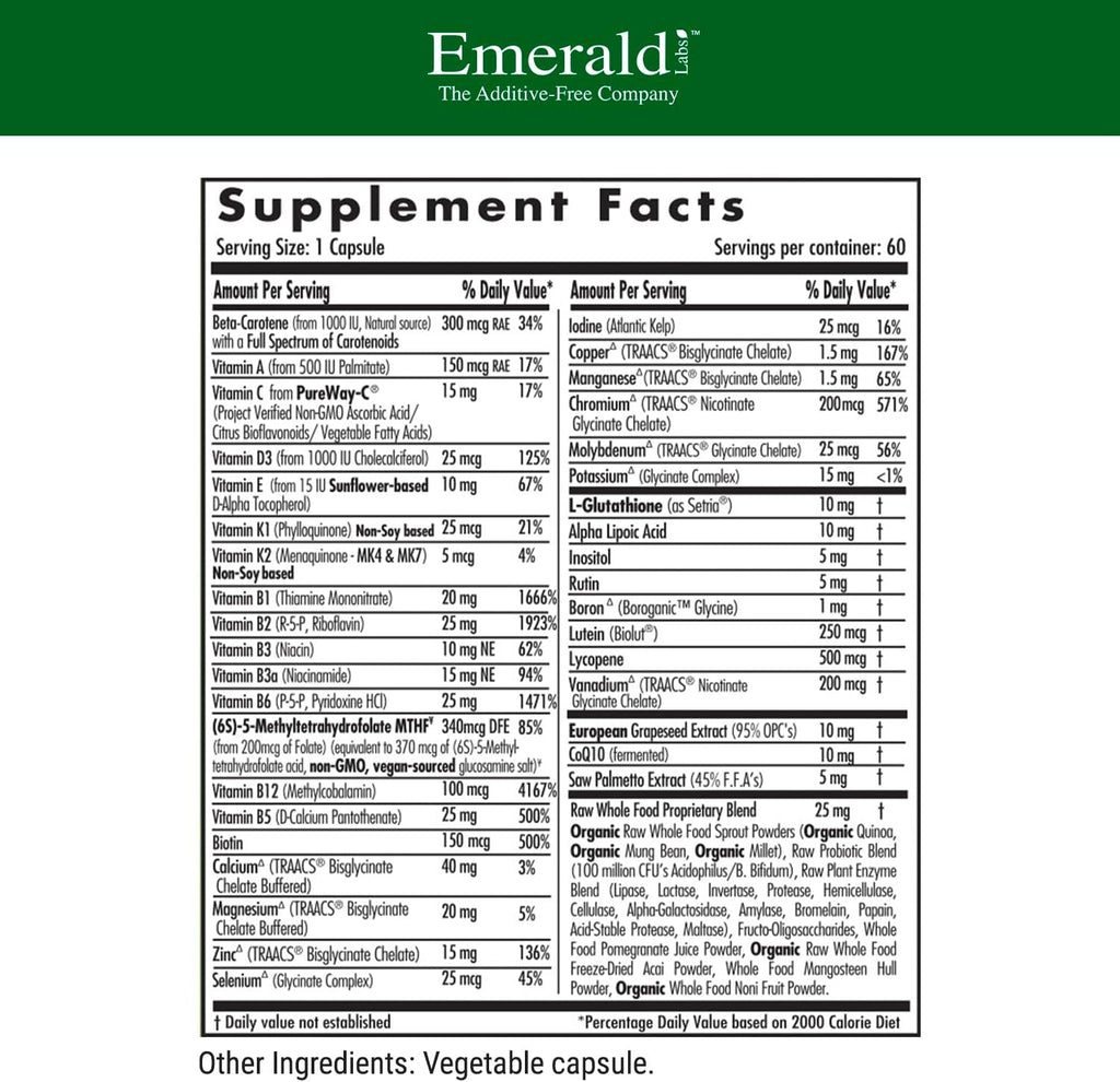 Women's 45+ 1-Daily Multi (60 Caps) & Men's 45+ 1-Daily Multi (60 Caps) Complete Multivitamin J218