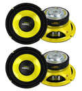 6.5" 1200W Car Audio Mid Bass/Midrange Subwoofer Speaker Set Y965675