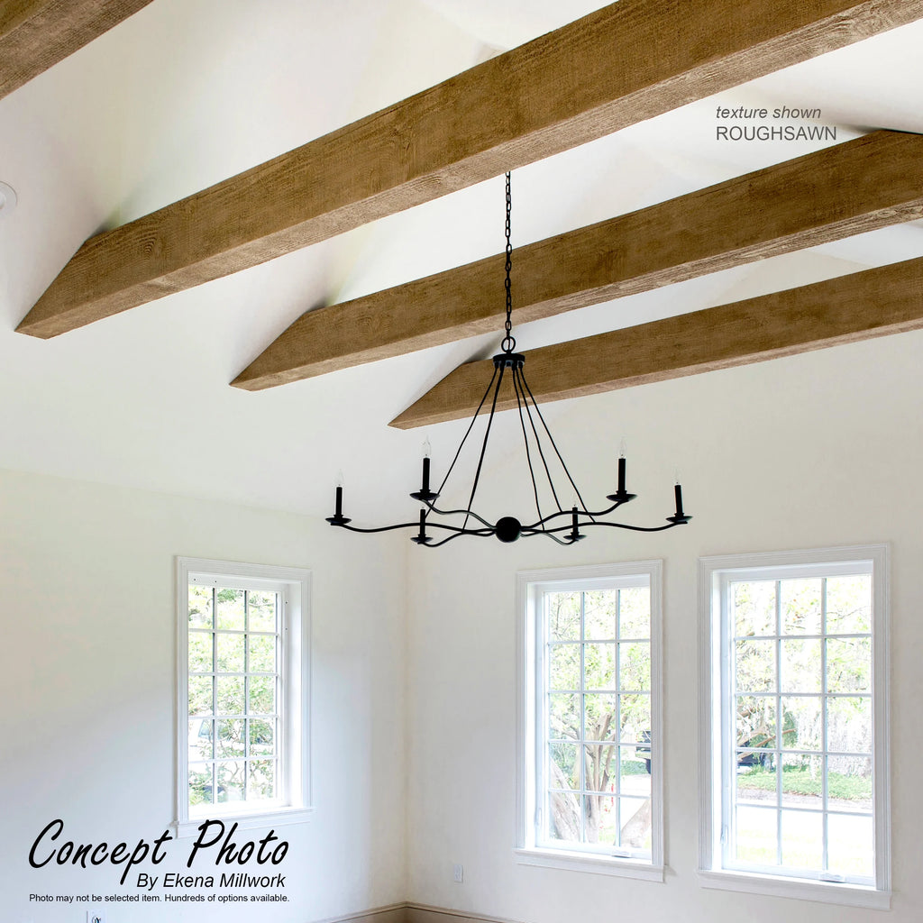 12"W x 8"H x 16'L Faux Wood Ceiling Beam Q719290