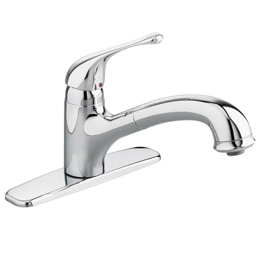 Polished Chrome Pull-Out Kitchen Faucet B2959