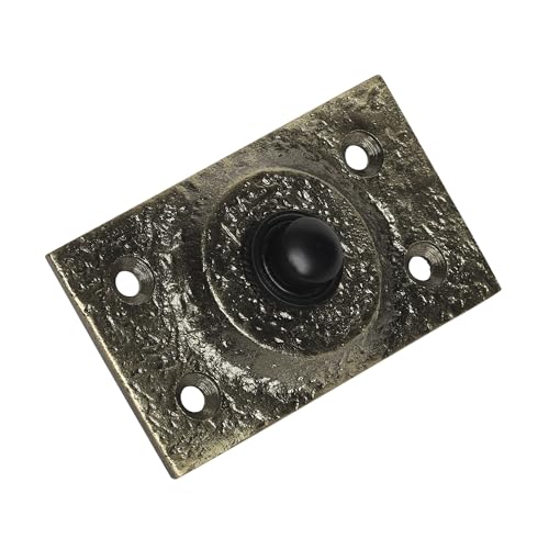 Black Powder Coated Iron Doorbell E140363