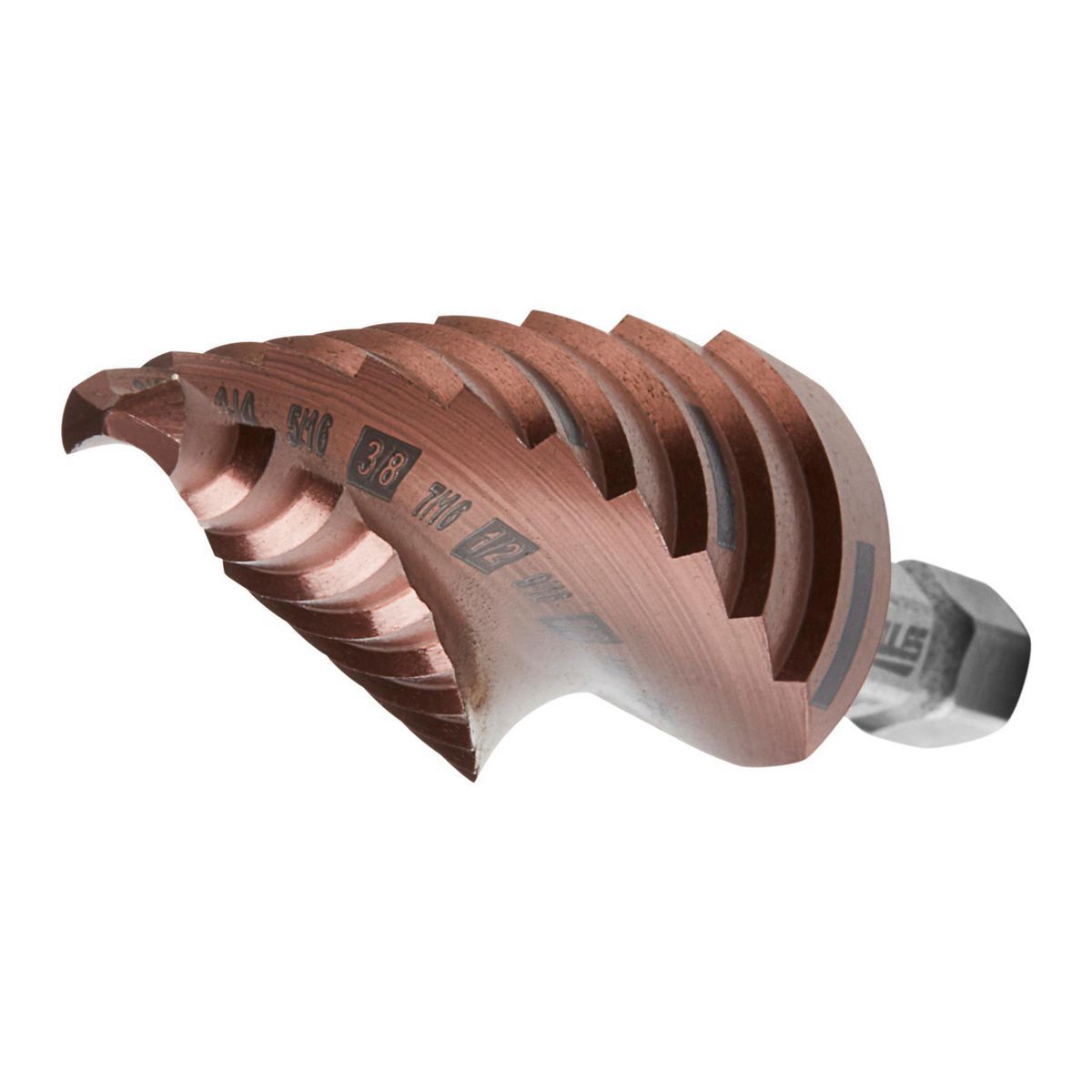 1/8 in. to 3/4 in. Cobalt Step Drill Bit U127730