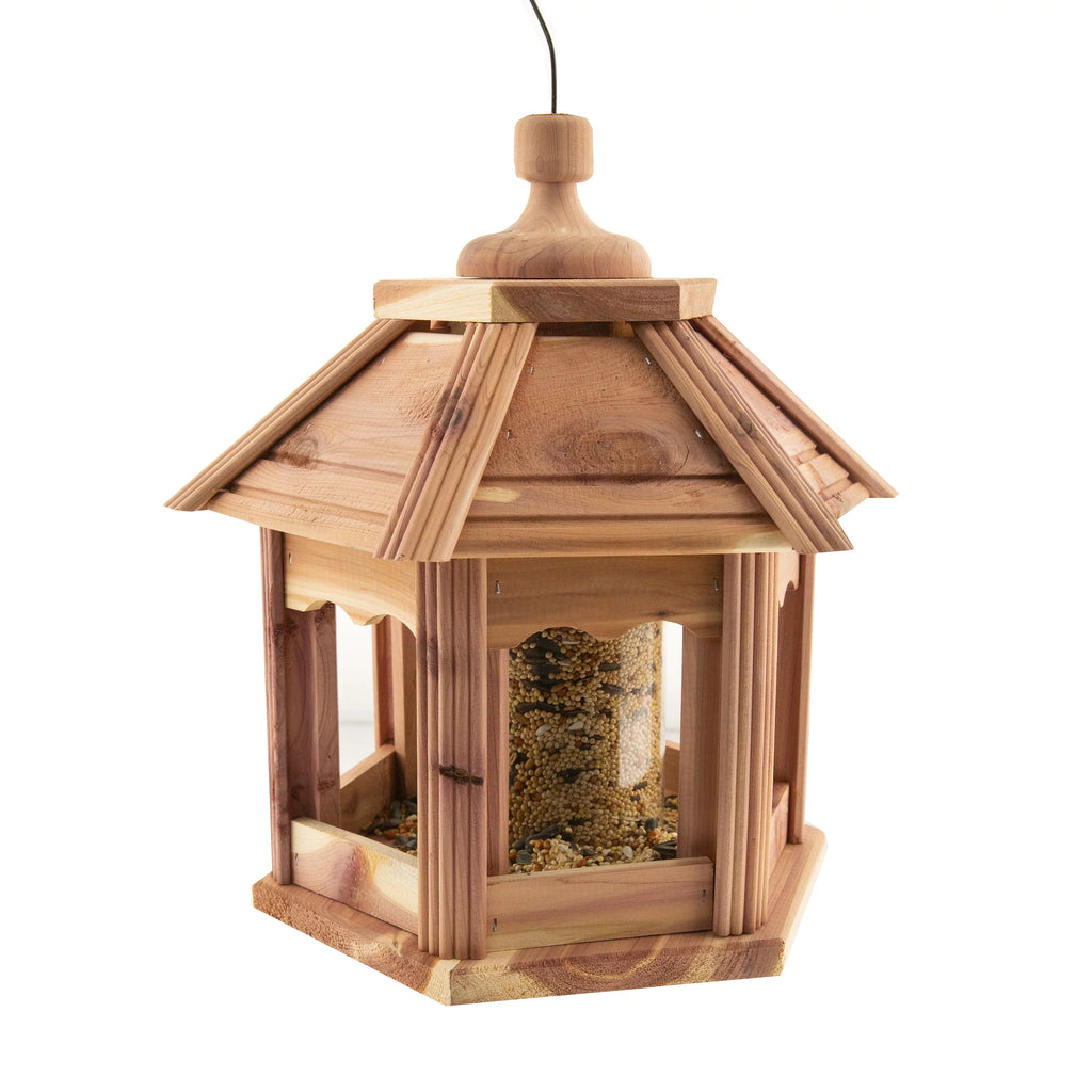 Cedar Gazebo Wild Bird Feeder W428