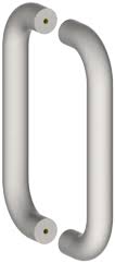 Satin Stainless Steel Wrought Door Push/Pull Set A650