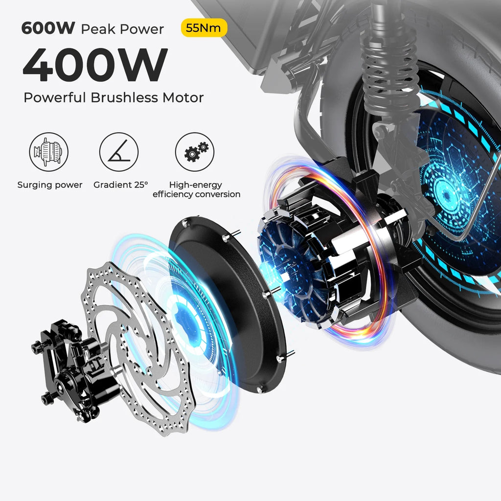 Folding Electric Bike 400W 48V 13Ah K6825