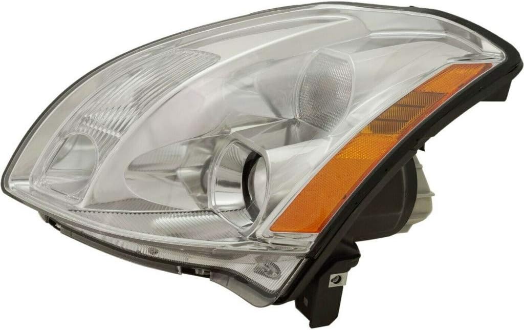 Headlight Assembly for Nissan Maxima 2004 2005 2006 Driver Side Halogen J595