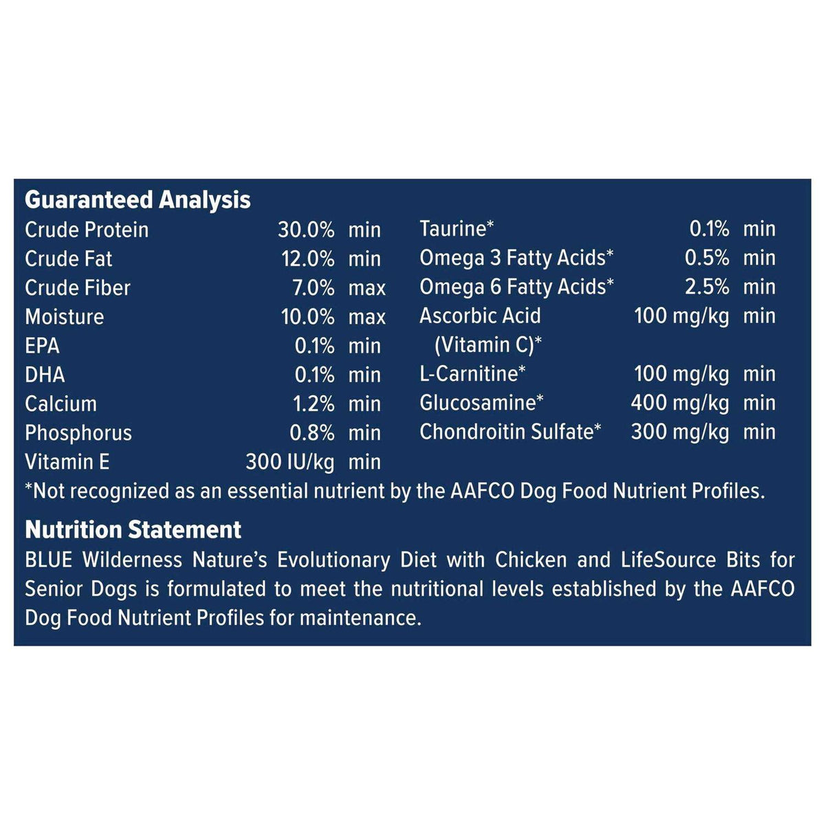 Chicken Senior Dry Dog Food M13361