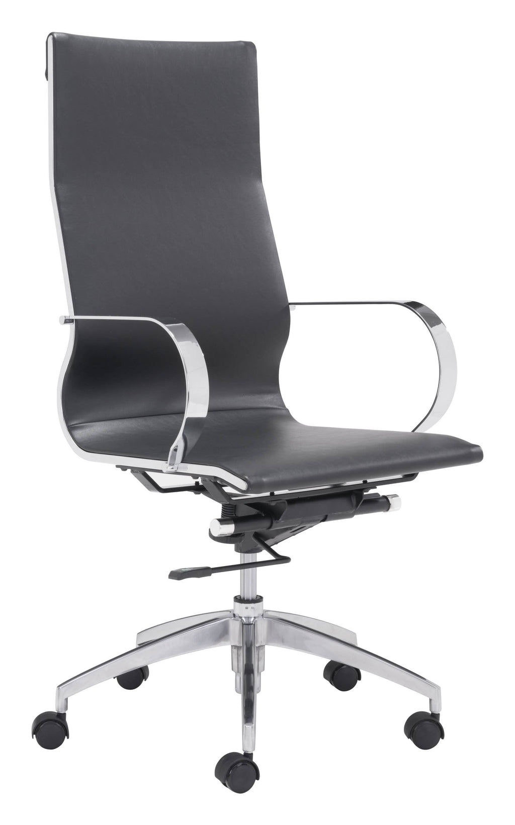 White High Back Office Chair N2401