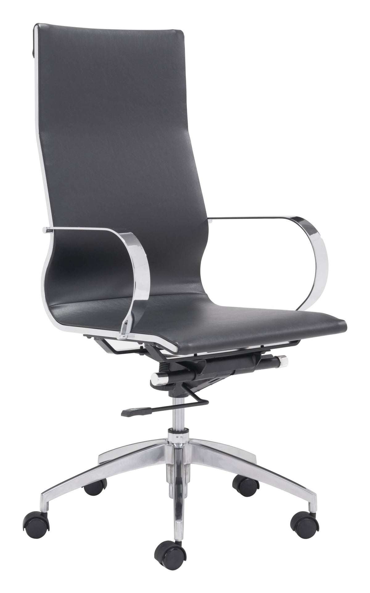 White High Back Office Chair N2401