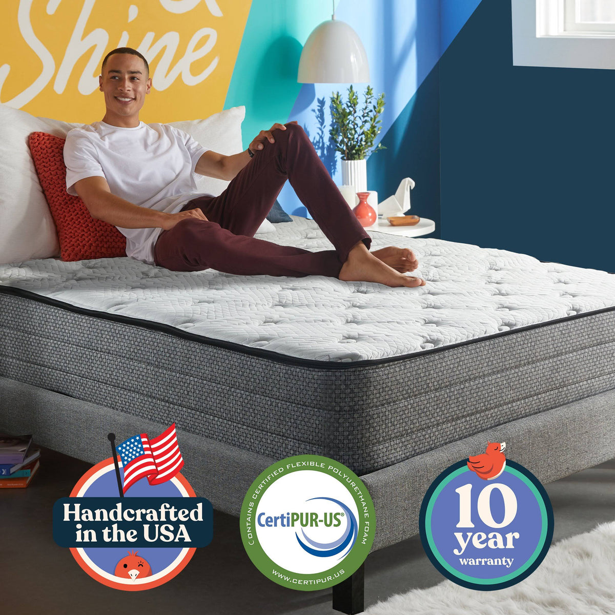 10 inch Hybrid Mattress California King G738