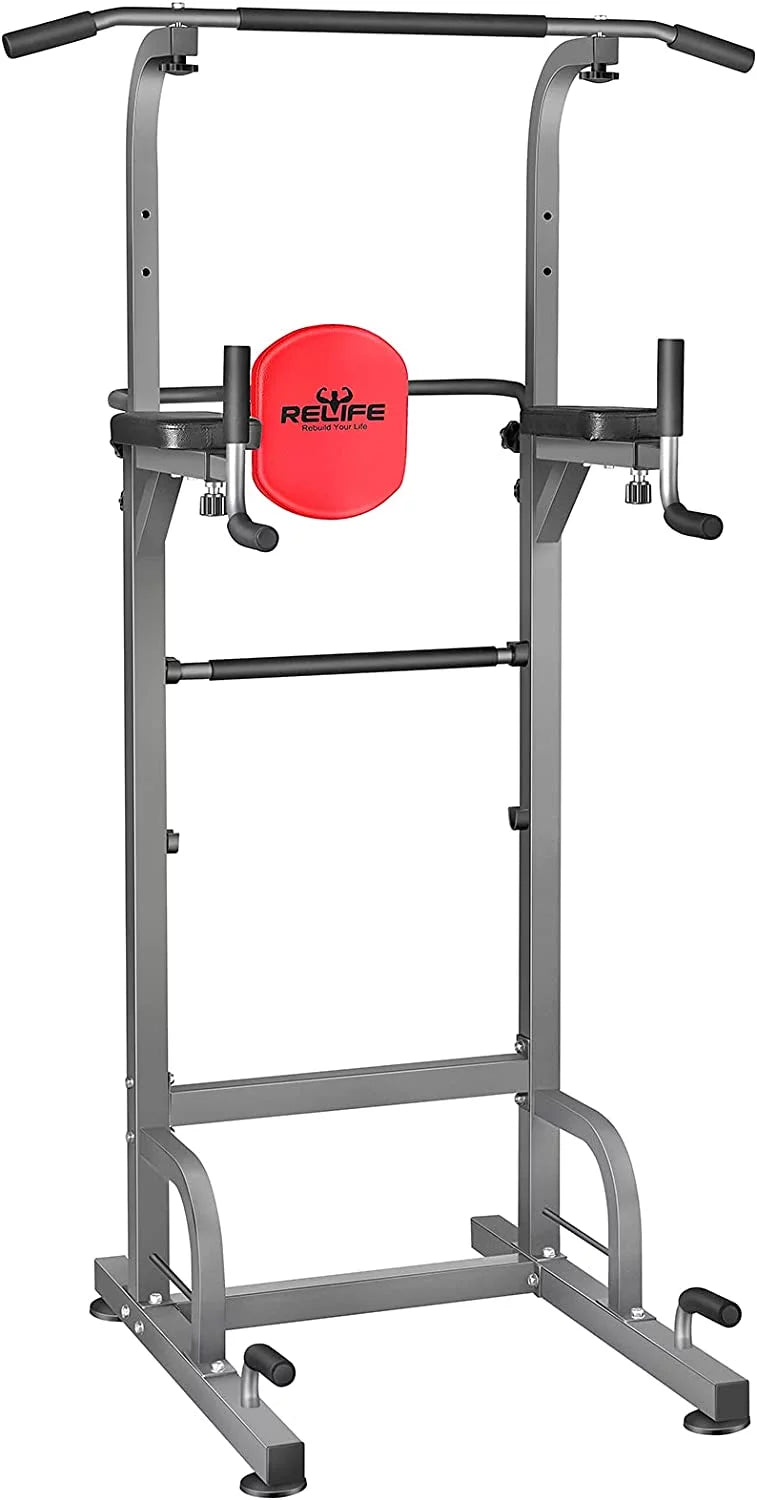 Power Tower Dip Station Pull up Bar O48429