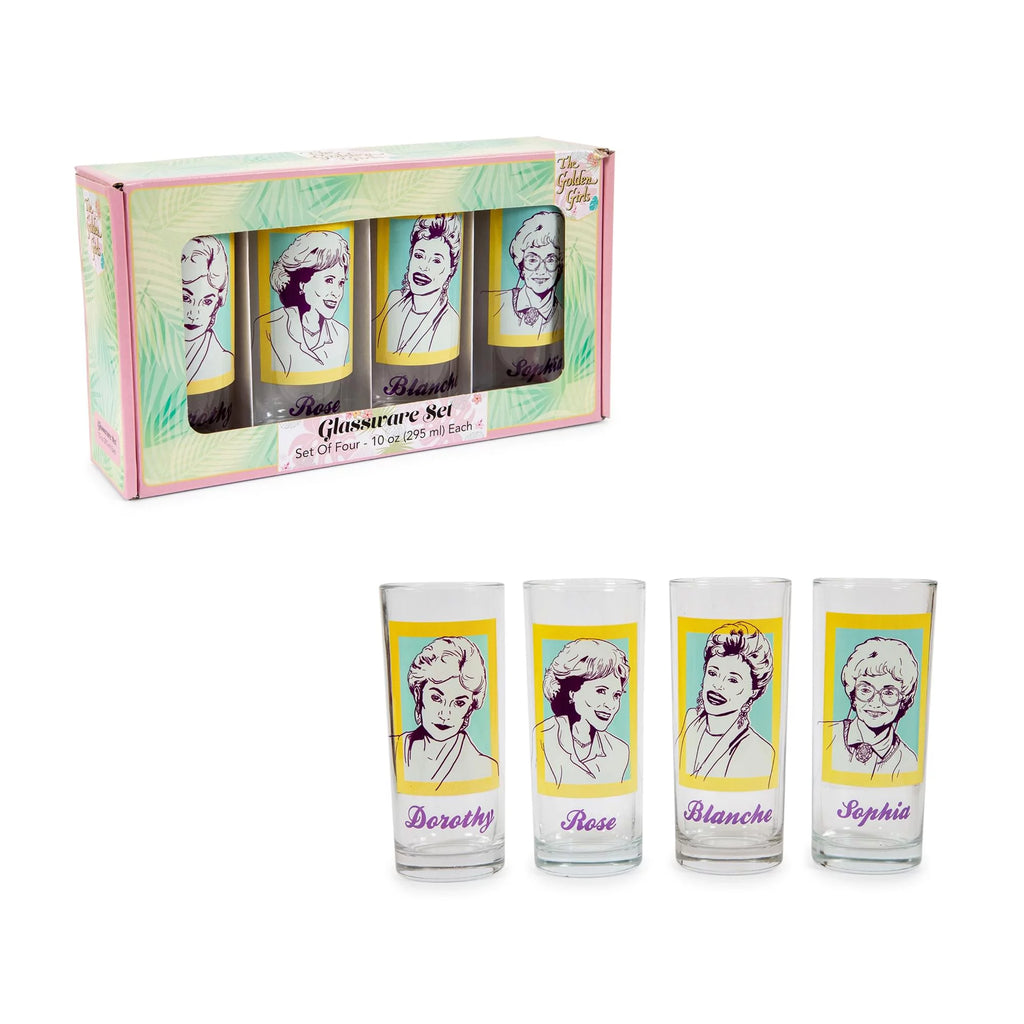 4 Piece 10-Ounce Glass Tumbler Set P207