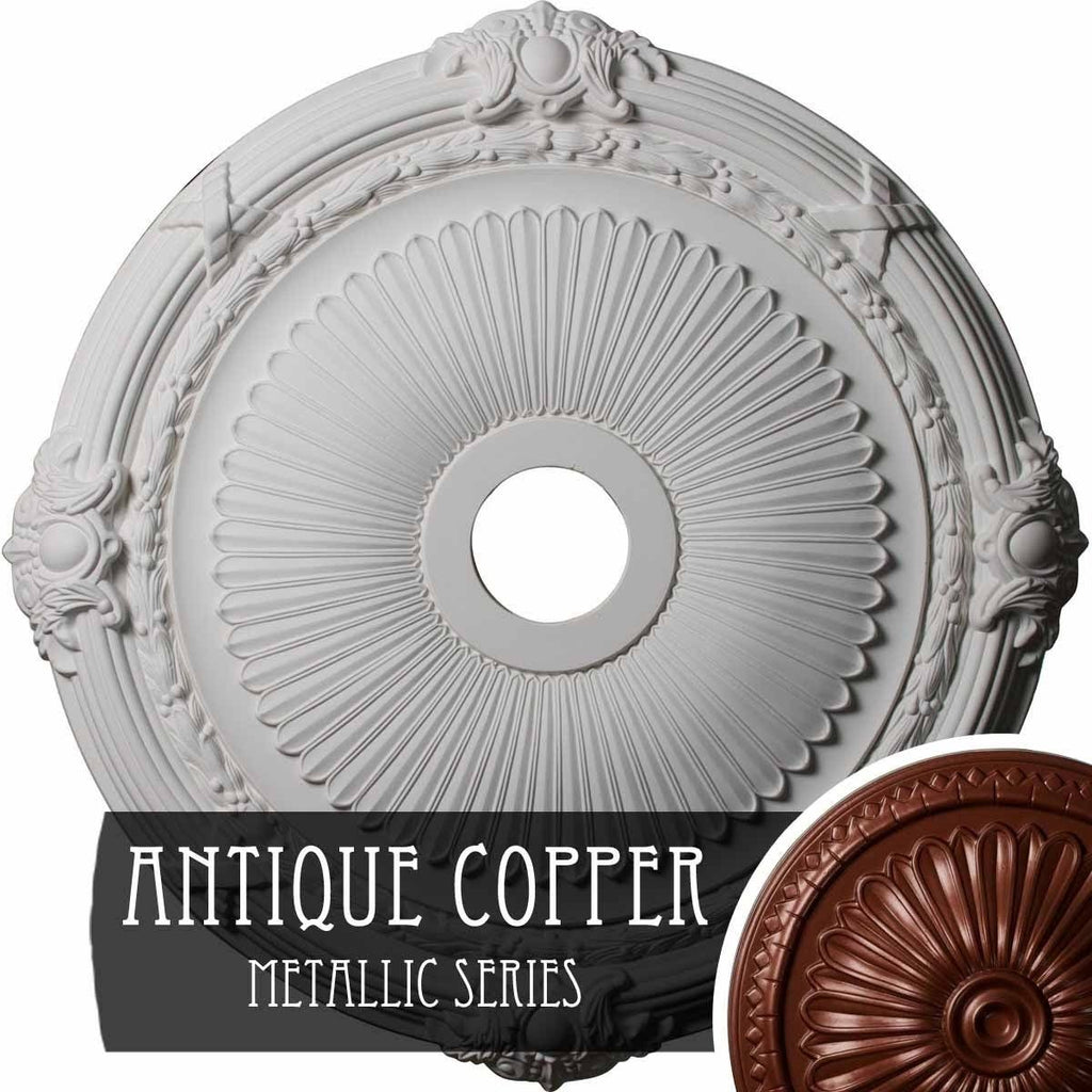 Golden Oak Finished Ceiling Medallion C298170