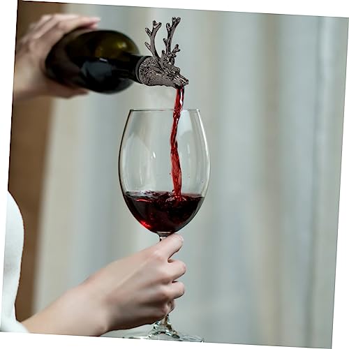 Deer Head Bottle Stopper Reusable Pourer F10259