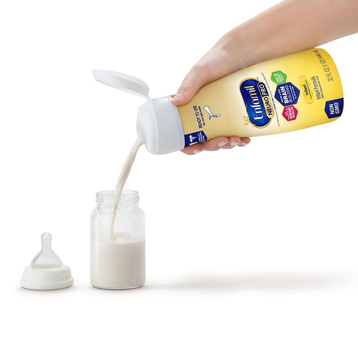 Infant Formula, Ready to Use 32 fl oz Bottle (Case of 6) J1906