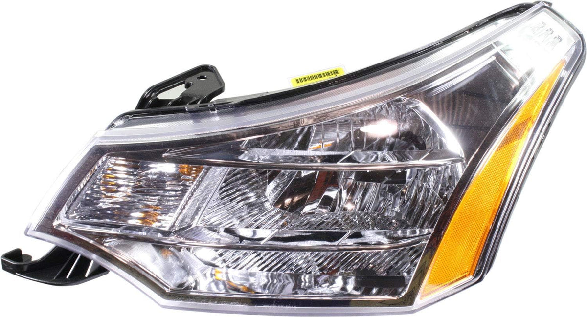 Headlight Assembly Compatible with 2008-2011 Ford Focus Halogen Driver Side E7188