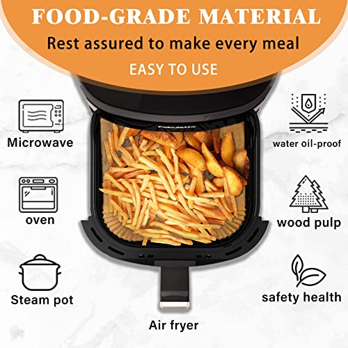 Air Fryer Disposable Paper Liners, Non-Stick Parchment Baking Sheet N5875