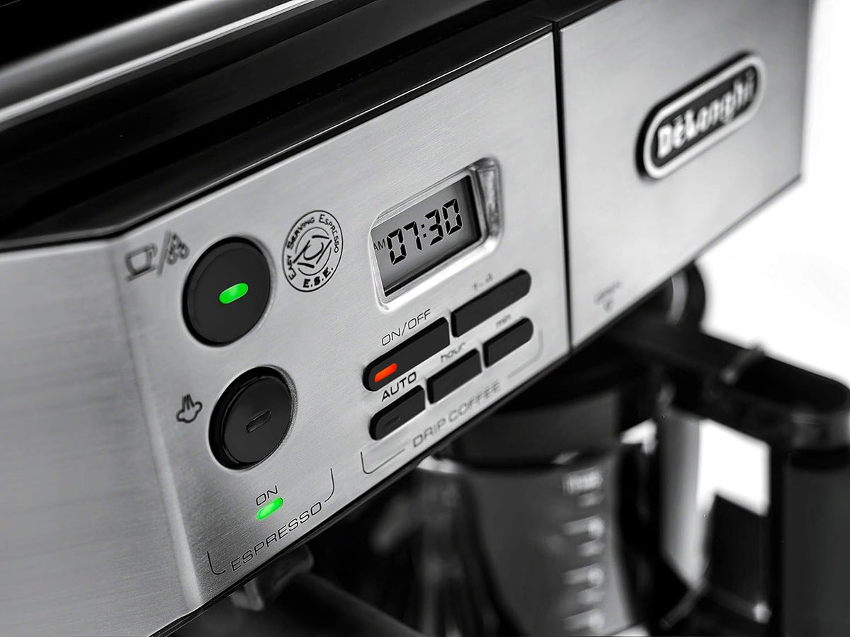 All-in-One Combination Espresso Machine with Milk Frother 10-Cup P733