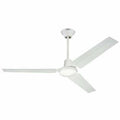 White 56-Inch Three-Blade Indoor Ceiling Fan F2728