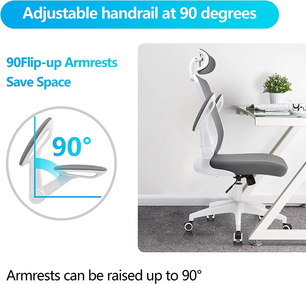 High Back Ergonomic Mesh Office Chair with Lumbar Support P76804