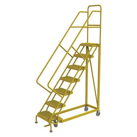 7-Step Steel Rolling Ladder M6790
