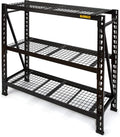 Steel Wire Deck Industrial Storage Rack, 3 Shelf, 4,500 lbs. Capacity H6123