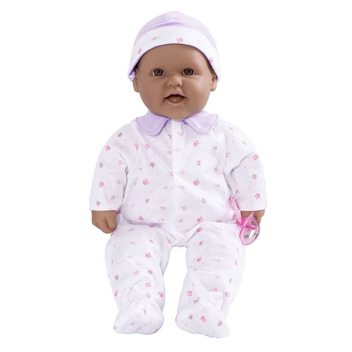 Hispanic Baby Doll with Pacifier Q33804