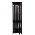 Black Pine Curio Cabinet S3326