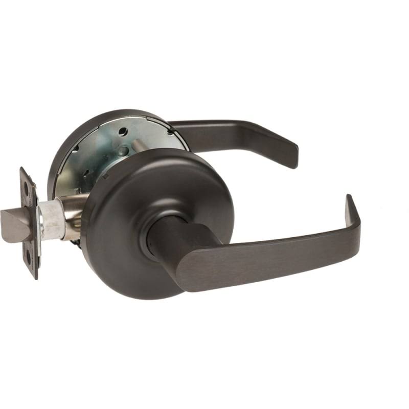 Grade 1 Heavy Duty Passage Lever Set Oil Rubbed Bronze L7176