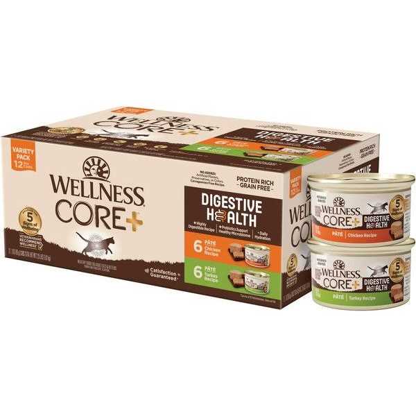 Chicken & Turkey Pate Variety Pack Wet Cat Food H3861
