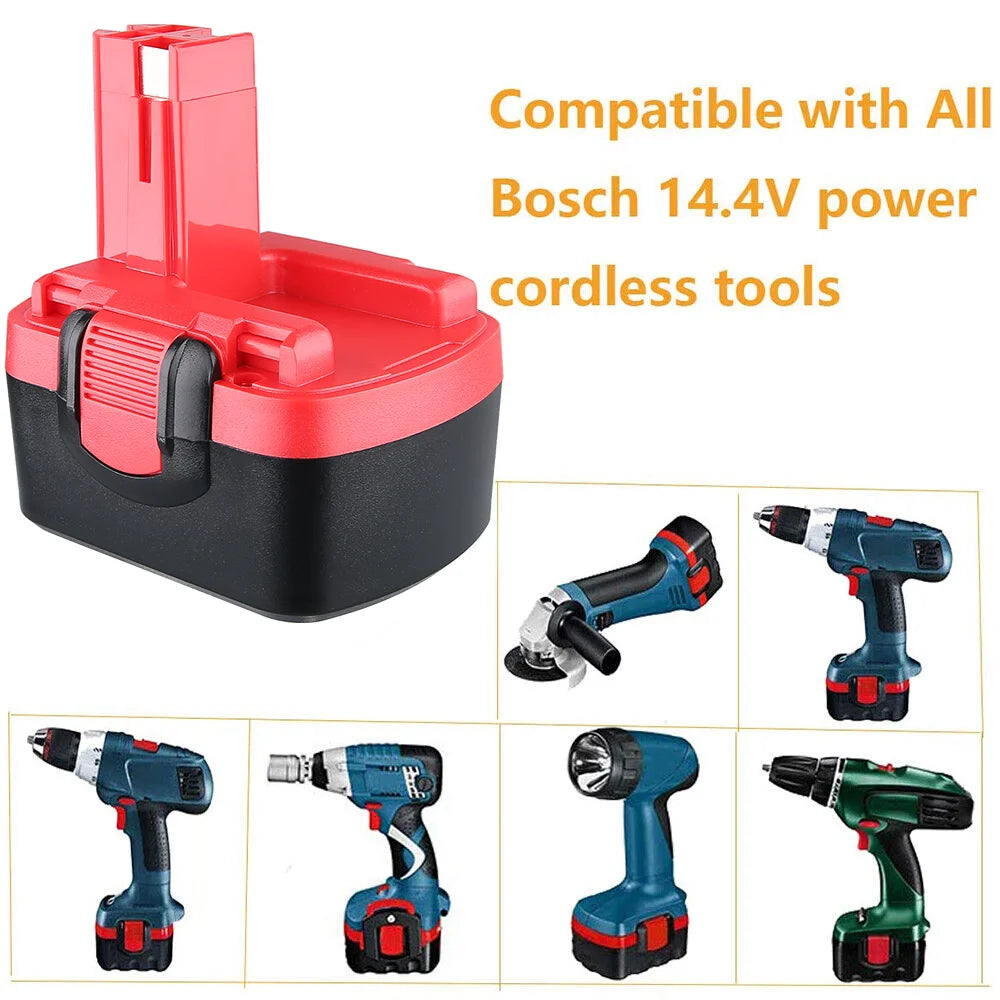 2Pack 4.6Ah 14.4V Replacement NI-MH Battery for Cordless Power Tools F333389