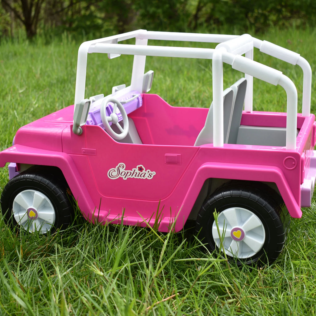 4 x 4 Hot Pink Beach Cruiser Truck for 18" Dolls E211086