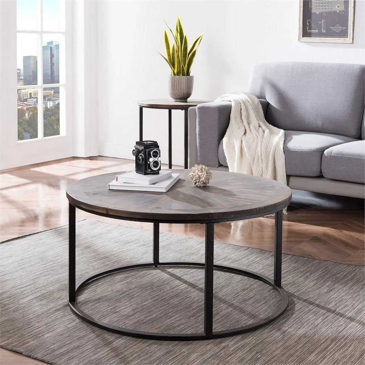 Reclaimed Wood Cocktail Table A239