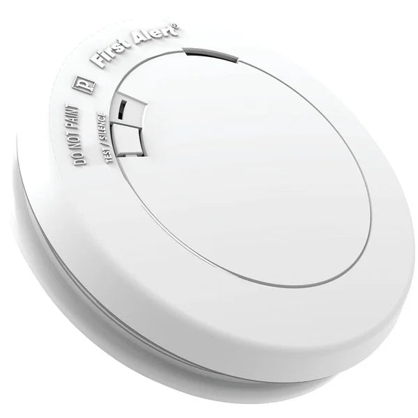 White Smoke Detector With 10 Year Life F578