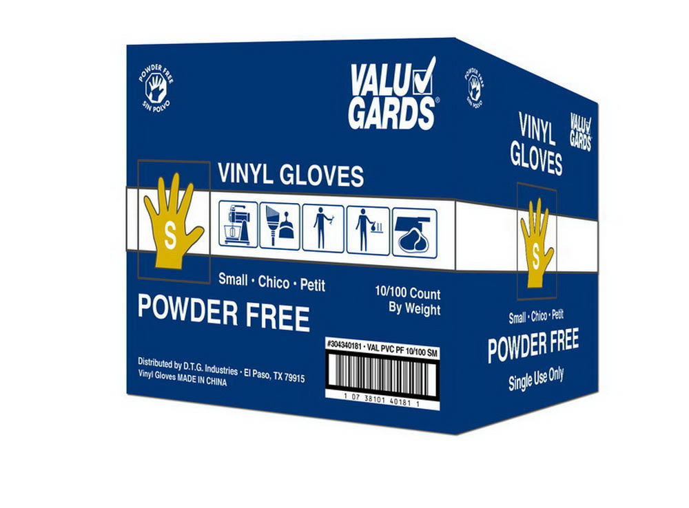 Vinyl Glove Powder Free Small S784