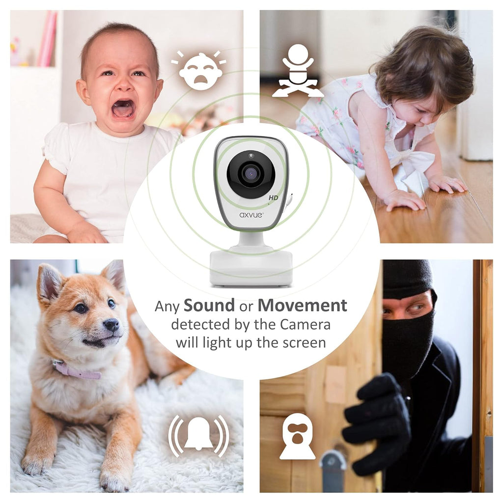 Video Baby Monitor with 2 HD Cams Q324121