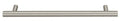 Polished Brass Small Post Mounted Straight Pull Flat Ends 1/2x22 Diam. 6x22 CtC G826