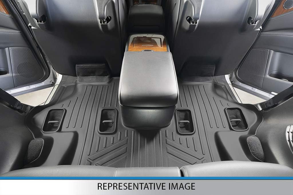 Black Cargo Liner Behind 2nd Row Floor Mats V75201