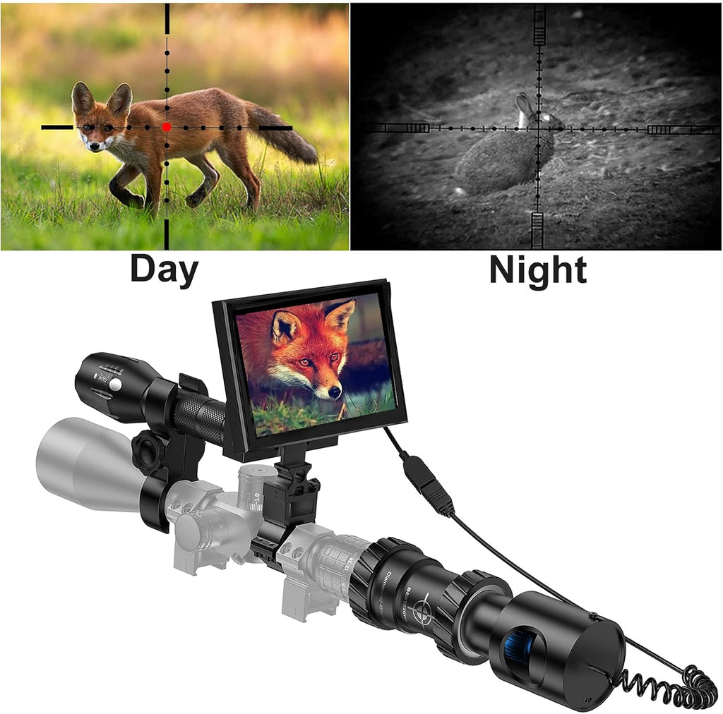 DIY Digital Night Vision Scope with Camera and 5 Display Screen X501